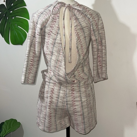 Free People Panama Cotton Blend Romper Sz. Small - Picture 5 of 12